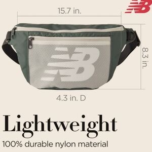 Mens New Balance Logo Large Waist Bag